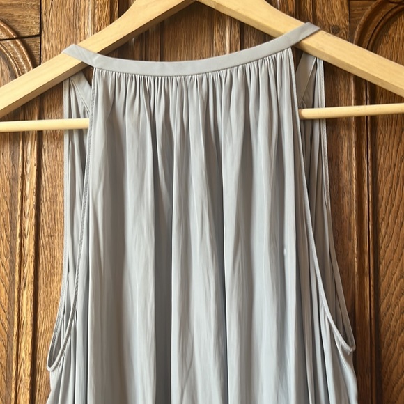 Ramy Brook Alexandra Sleeveless Dress in Light Blue/Silver - Picture 7 of 8